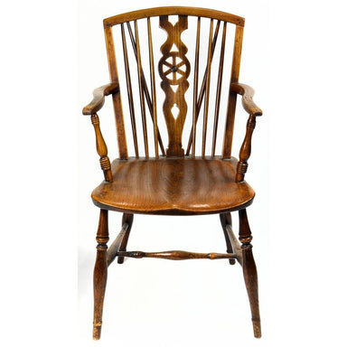 ANTIQUE ENGLISH WINDSOR ARM CHAIR | Work of Man