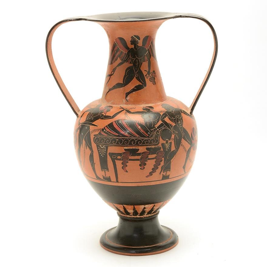 DA5-010: ANCIENT GREEK ATTIC STYLE AMPHORA