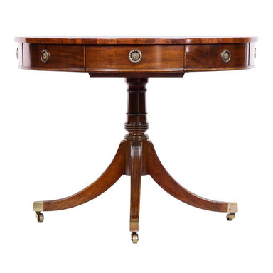 ANTIQUE ENGLISH REGENCY MAHOGANY RENT TABLE | Work of Man