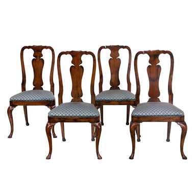 ANTIQUE QUEEN ANNE SIDE CHAIRS | Work of Man