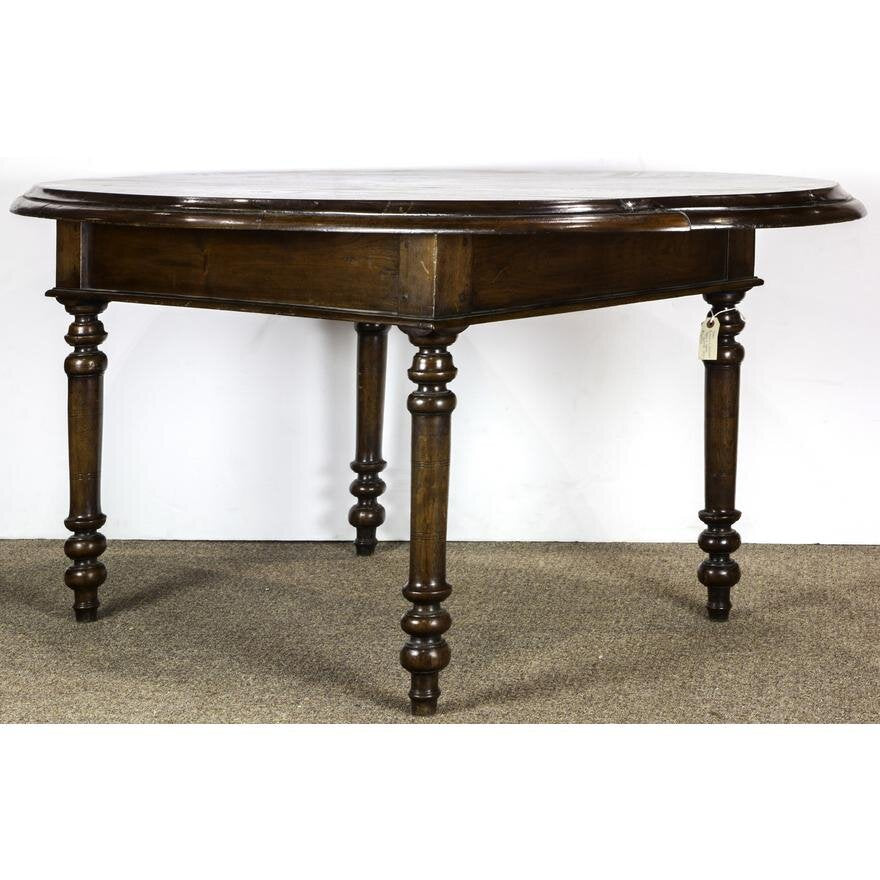 AF1-257: ANTIQUE EARLY 19TH CENTURY ANGLO INDIAN ROSEWOOD OVAL TABLE