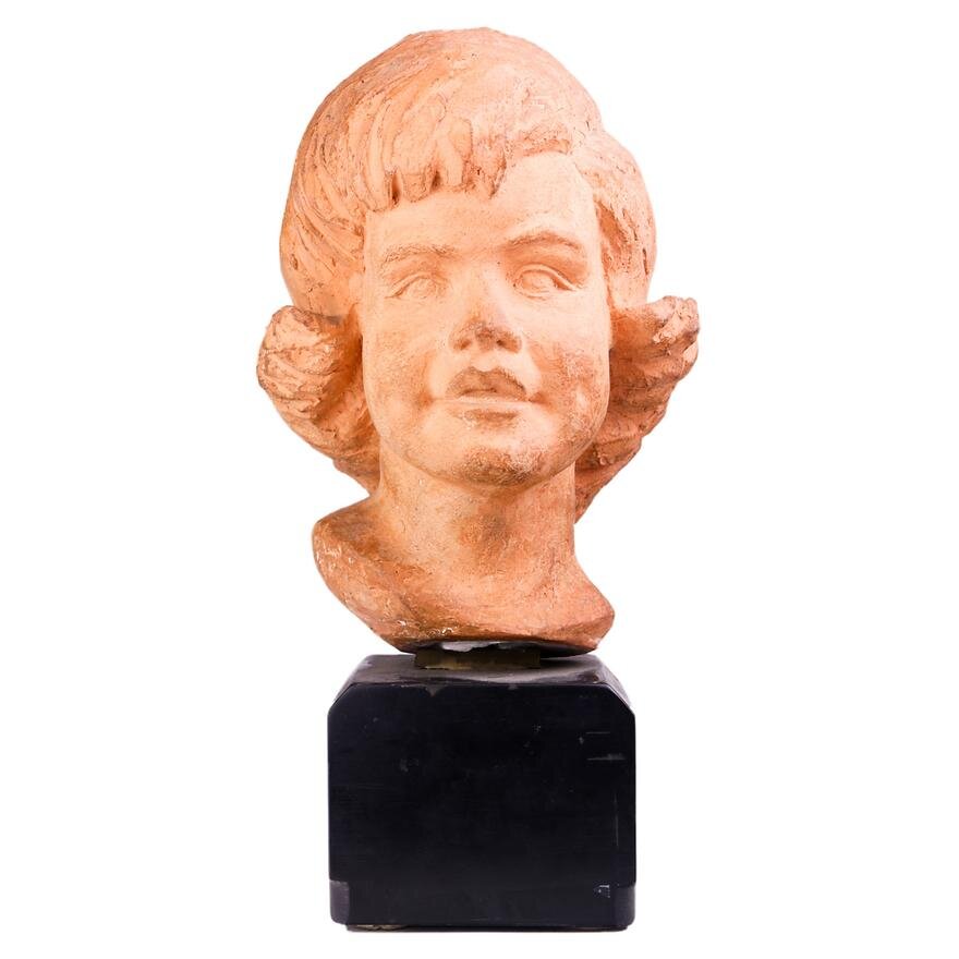 American School - TERRA COTTA BUST CIRCA 1959 | Work of Man