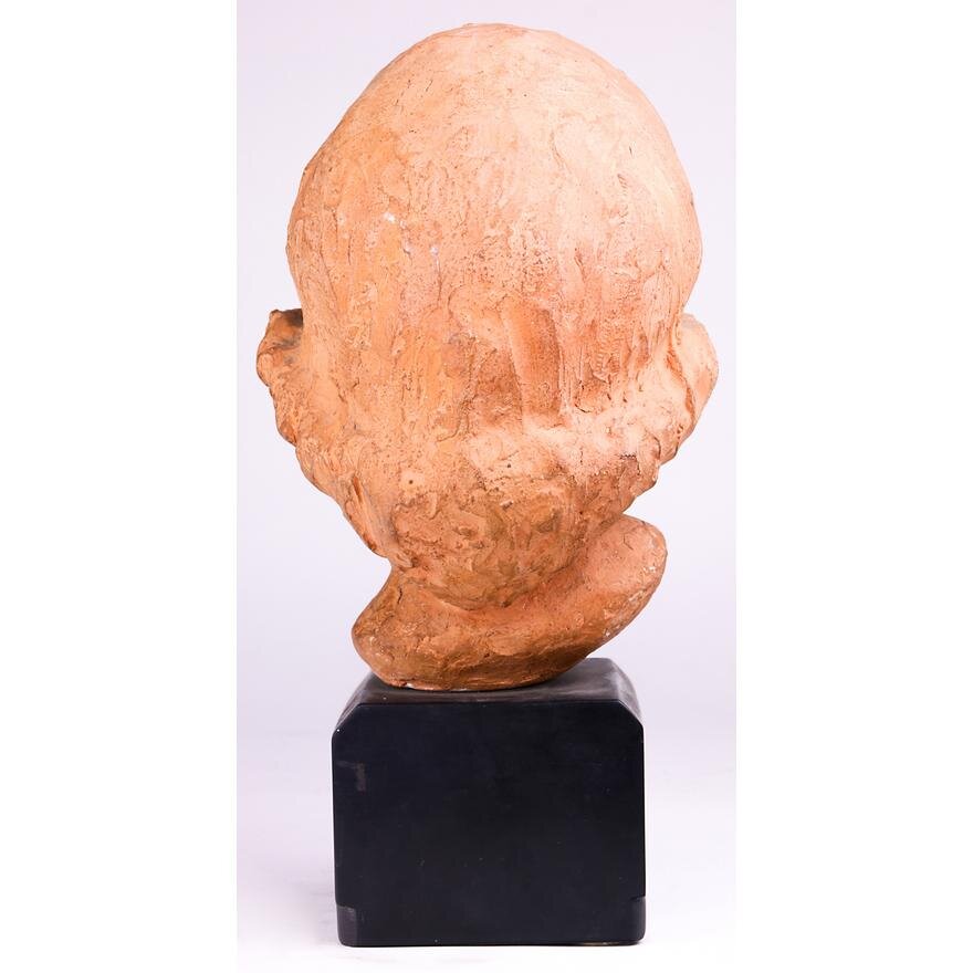 AW11-003: American School - TERRA COTTA BUST CIRCA 1959