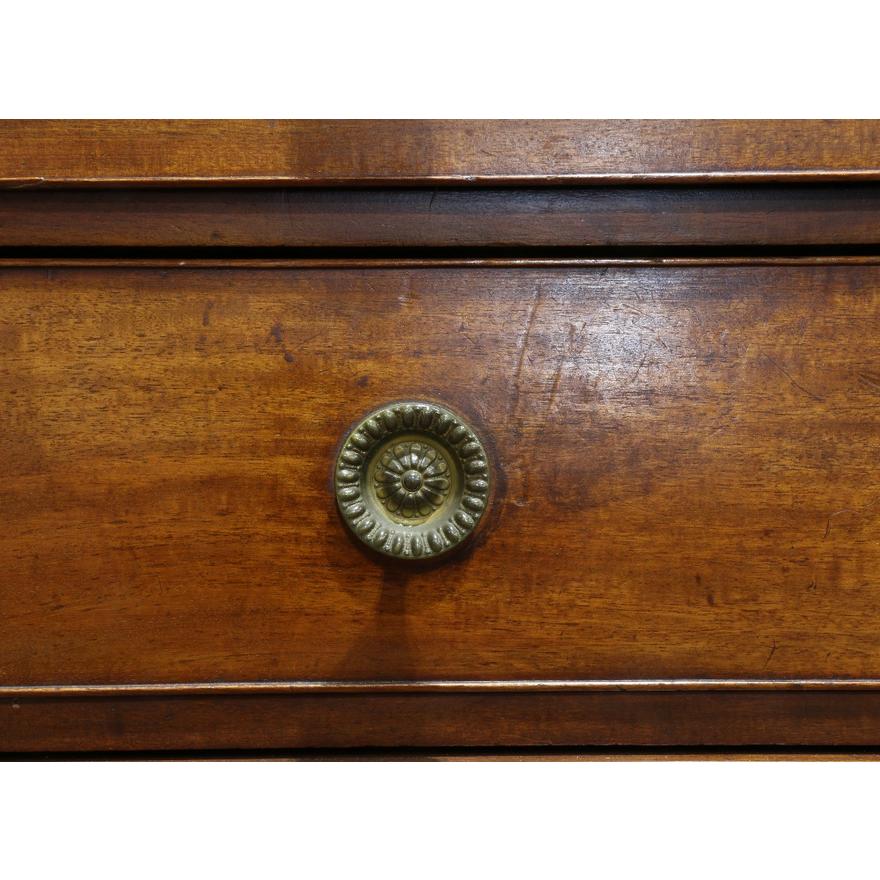AF5-127: Antique Period Late 1700's English George II Mahogany Secretary / Bookcase