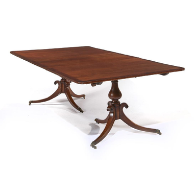 ANTIQUE ENGLISH REGENCY DINING TABLE | Work of Man
