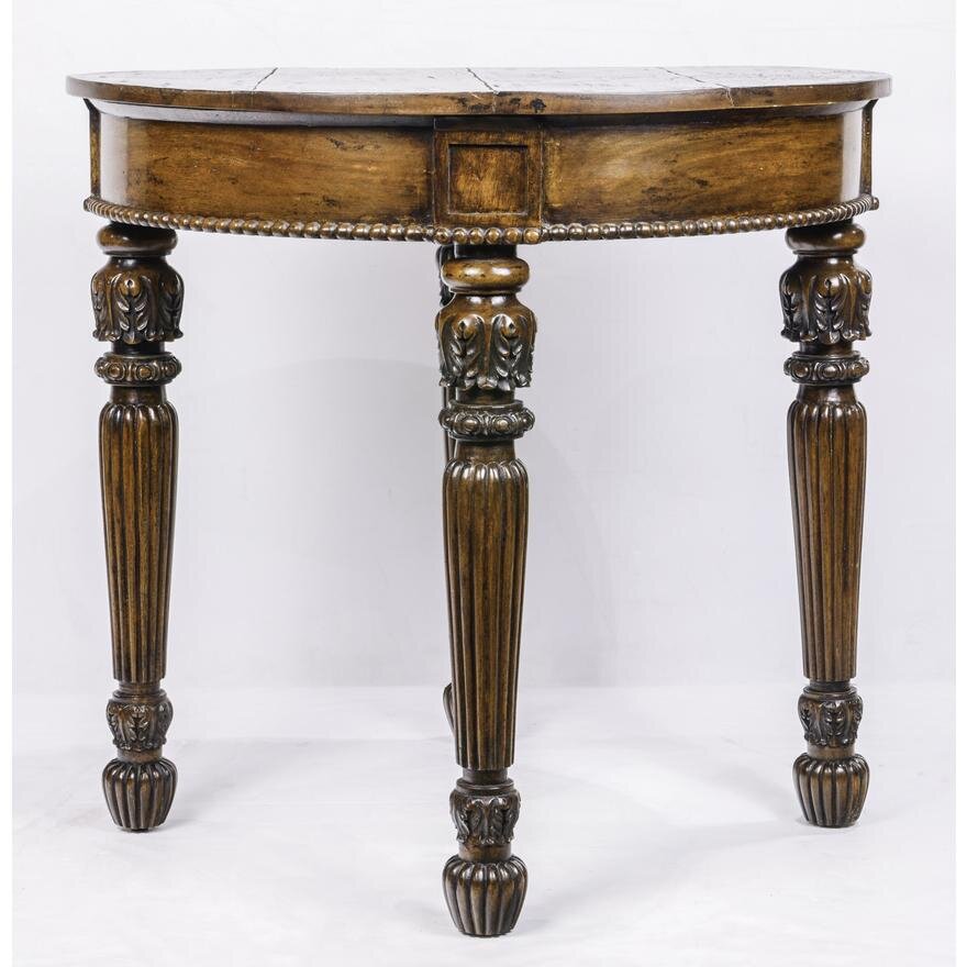 AF1-259: A LOUIS XVI STYLE FRENCH PROVINCIAL OCCASIONAL TABLE