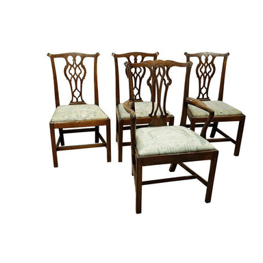 ANTIQUE CHIPPENDALE DINING CHAIRS | Work of Man