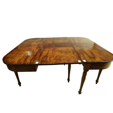 ANTIQUE ENGLISH GEORGIAN MAHOGANY BANQUET TABLE | Work of Man