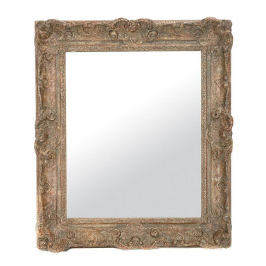 Antique Continental Carved Giltwood Mirror | Work of Man