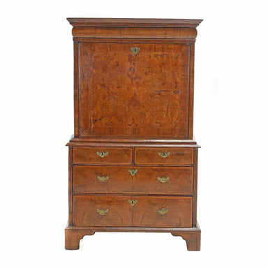 ANTIQUE WILLIAM AND MARY IESCRITOIRE FALL FRONT DESK | Work of Man