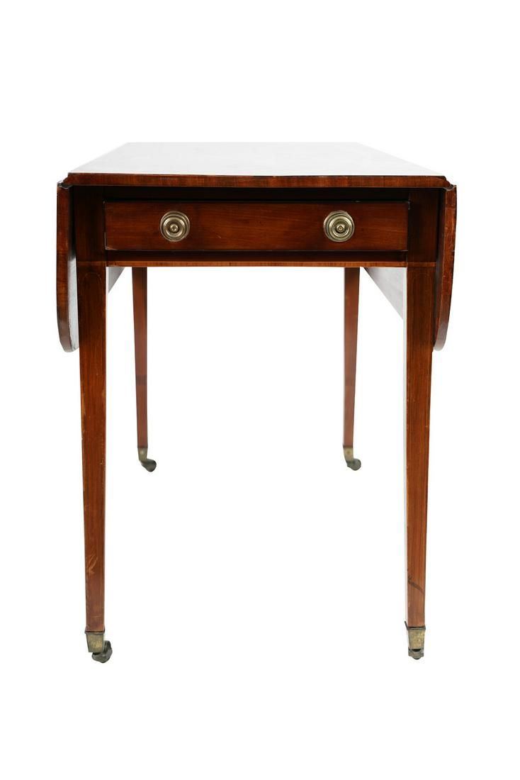 VINTAGE SHERATON STYLE PEMBROKE TABLE | Work of Man