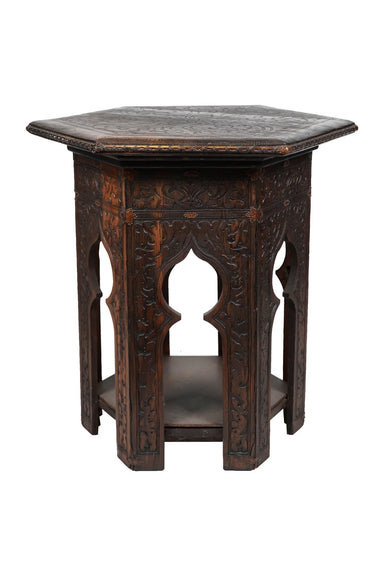 ANTIQUE MOORISH STYLE SIDE TABLE | Work of Man