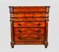 ANTIQUE AMERICAN LATE CLASSICAL HIGH CHEST | Work of Man