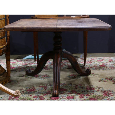 ANTIQUE MID 19TH CENTURY ENGLISH PEDESTAL TABLE | Work of Man