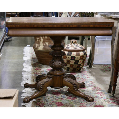 Antique AMERICAN EMPIRE GAMES TABLE | Work of Man