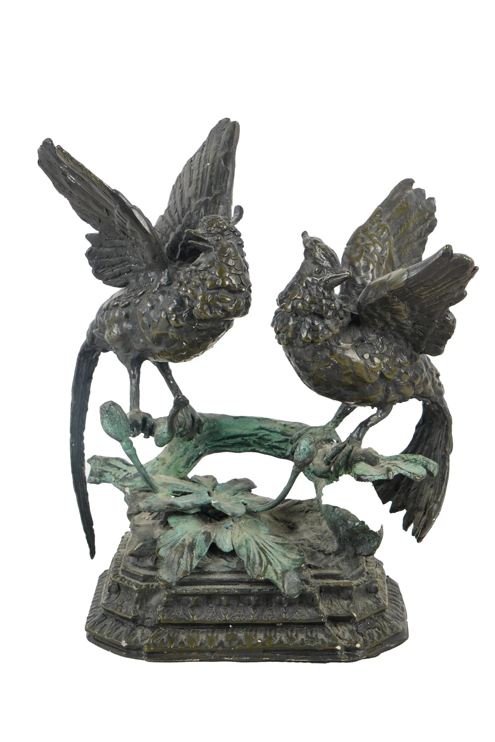 AJ Rock  - Bronze Sculpture Love Birds | Work of Man