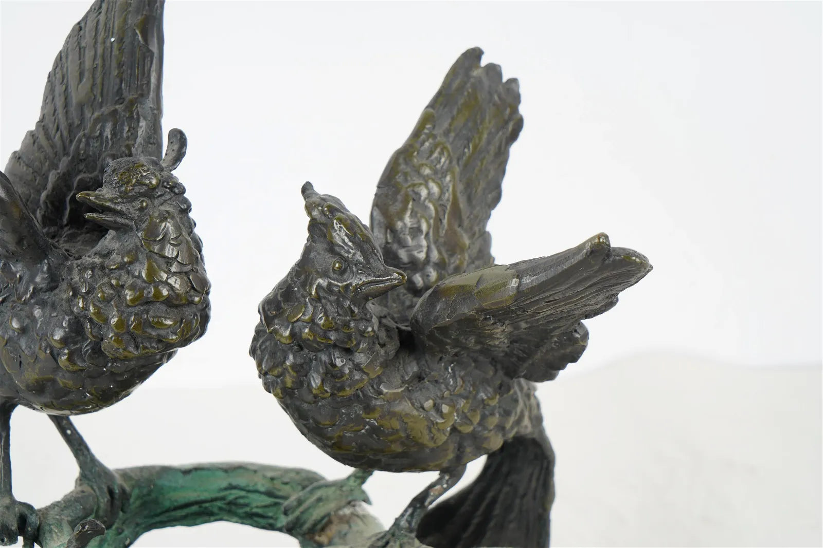 AW11-010: AJ Rock  - Bronze Sculpture Love Birds