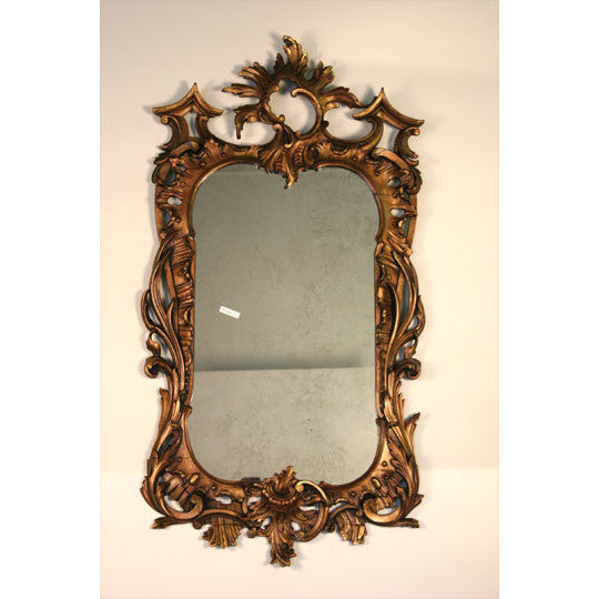 Antique English Georgian Gilded Georgian Mirror | Work of Man