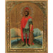 Russian School - Saint John the Warrior - Oil on Board Painting | Work of Man