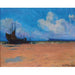 George M. Reevs - Low Tide - Oil on Board Painting | Work of Man