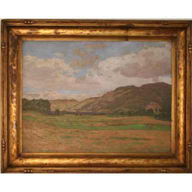 American School - California Impressionist Landscape - Oil on Canvas Painting | Work of Man