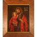 European School - Joseph Holding Christ - Oil on Board Painting | Work of Man