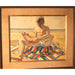 Robert Kahltoff - Beach Boy - Oil on Board Painting | Work of Man