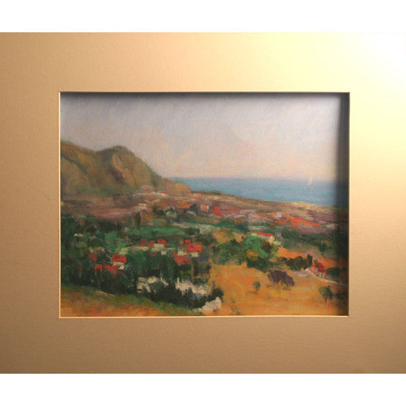 Donna Yeager - On The Coast - Pastel On Paper Painting | Work of Man