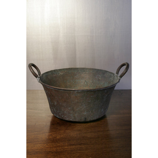 DA7-212: Copper Pot with Two Handles