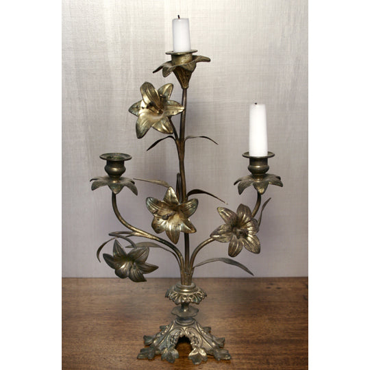 DA7-213: 19th Century French Gilt Candelabra