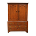 ANTIQUE AMERICAN COLONIAL PINE LINEN PRESS | Work of Man