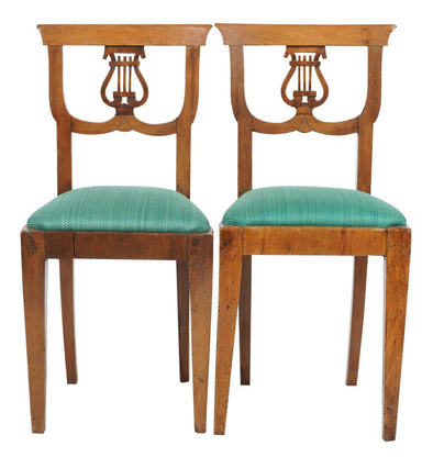 ANTIQUE BIEDERMEIER SIDE CHAIRS | Work of Man