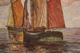 Regah - Ships At Sea - Oil on Canvas Painting | Work of Man