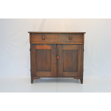 Antique American Country Fruitwood Cupboard | Work of Man
