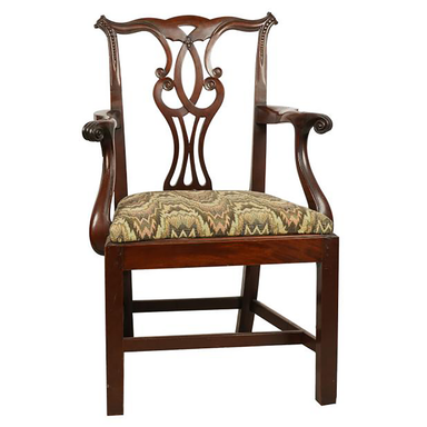 ANTIQUE CHIPPENDALE ARMCHAIR | Work of Man