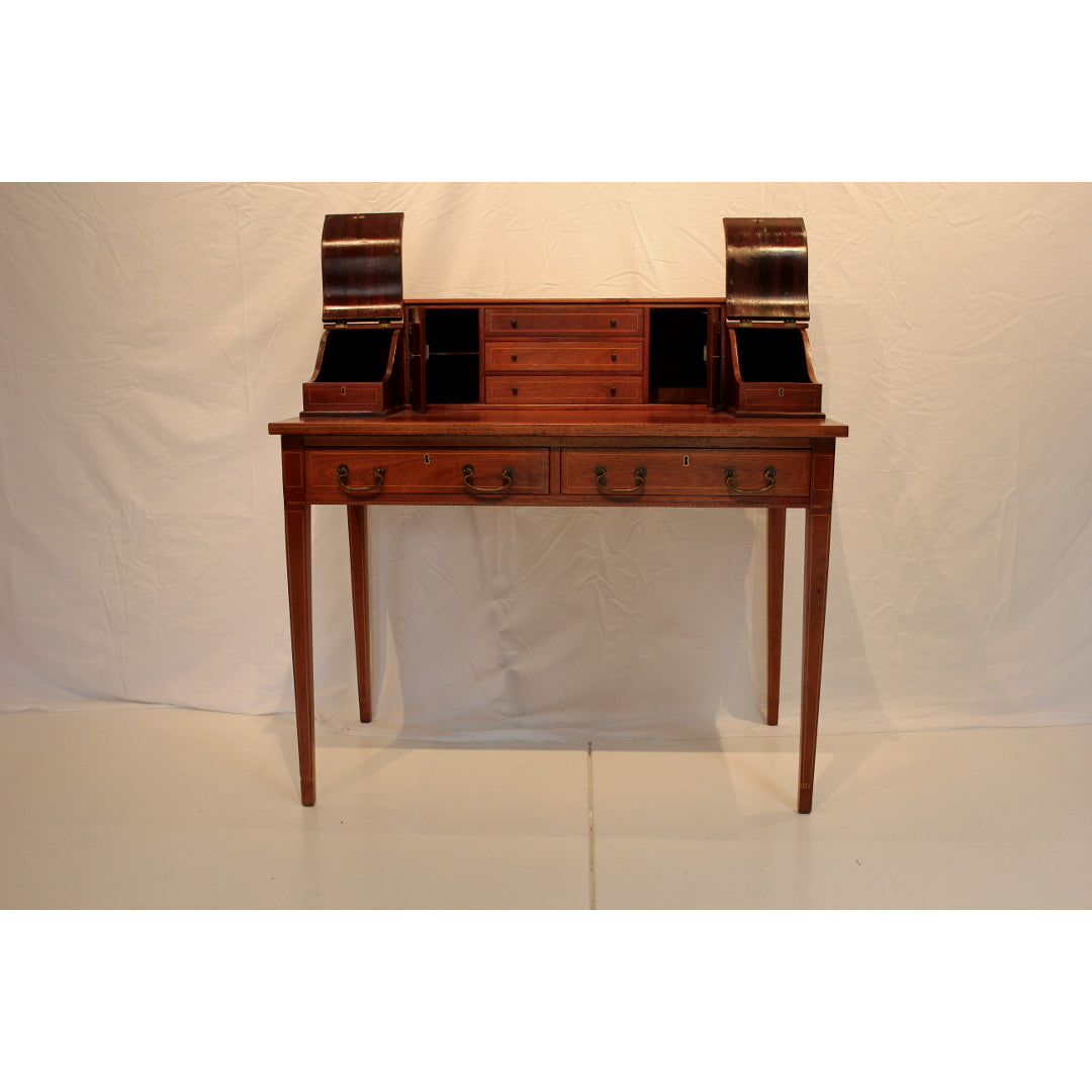 AF5-108 - Antique Mid 20th Century Mahogany Carlton House Desk