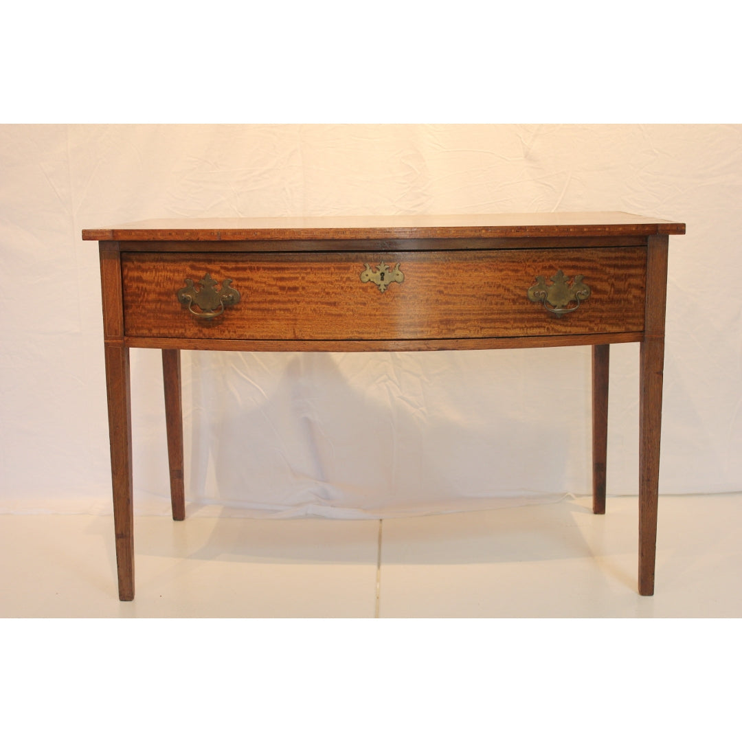 Antique English Georgian Inlaid Hunt Table | Work of Man