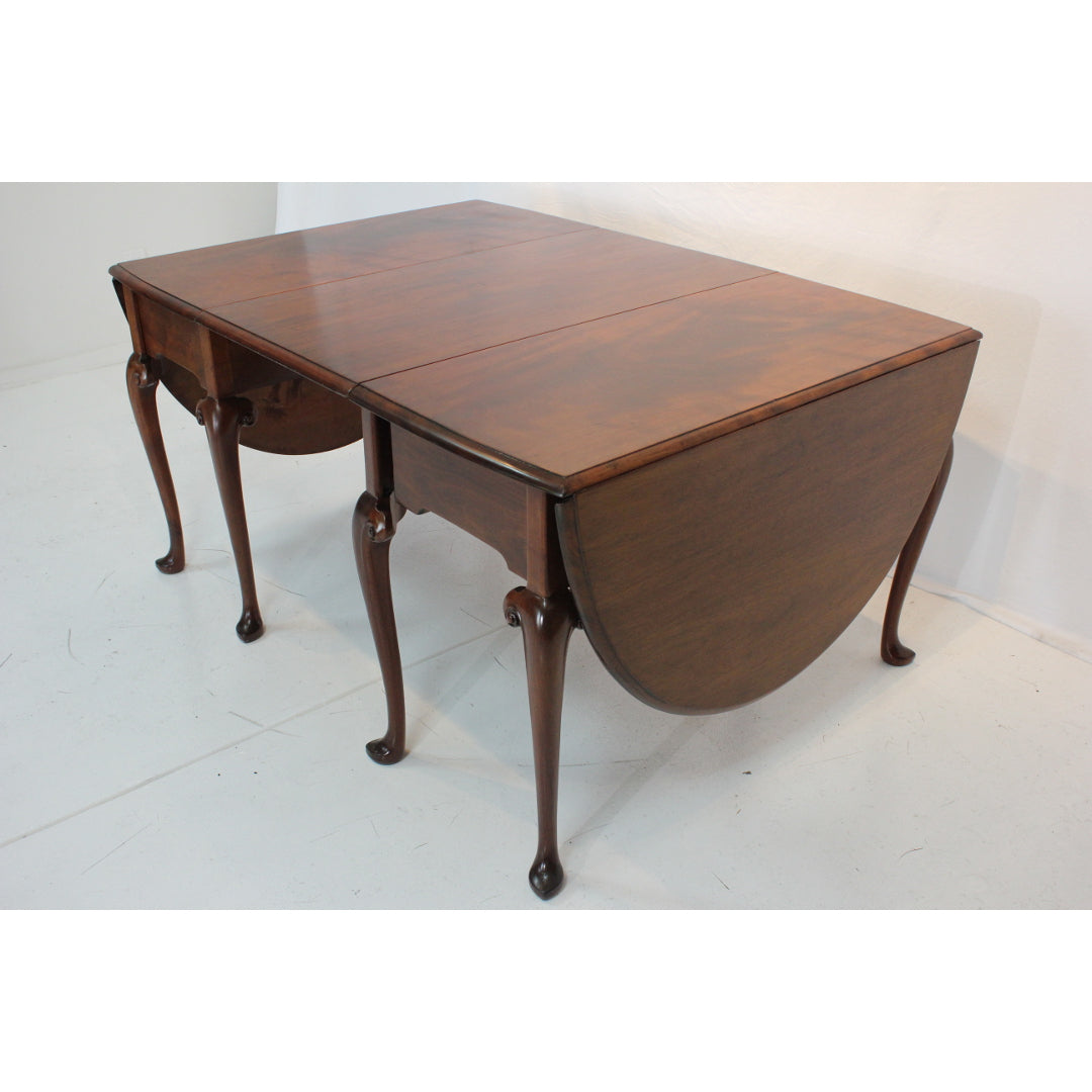 ANTIQUE Queen Anne Drop-Leaf Table | Work of Man