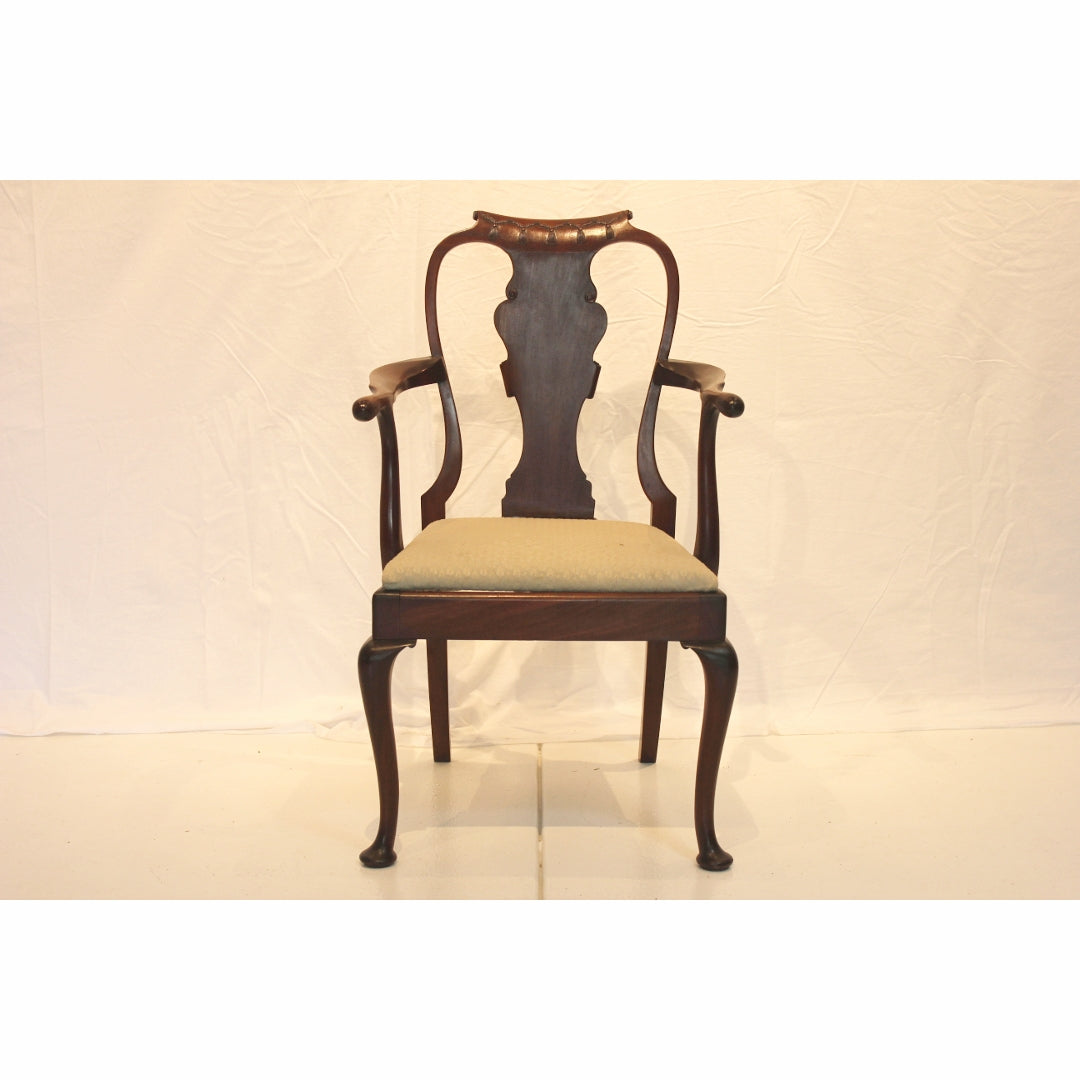 Antique Queen Anne Childrens Chair | Work of Man