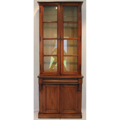 Antique French Provincial Fruitwood Bookcase | Work of Man
