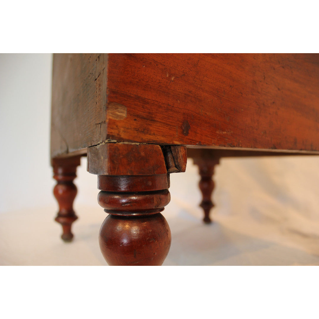 AF3-225: Antique Early 19th Century English Mahogany Lidded Commode