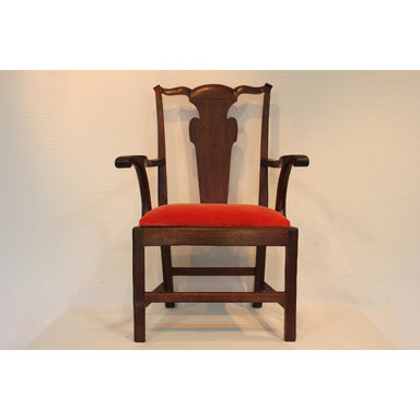 Antique American Federal Chippendale Arm Chair | Work of Man