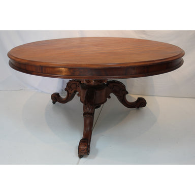 Antique English Mahogany Dining Table | Work of Man