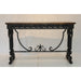 Spanish Colonial Revival Wrought Iron Console Table | Work of Man