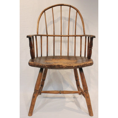 Antique American Hoop Back Windsor Arm Chair | Work of Man