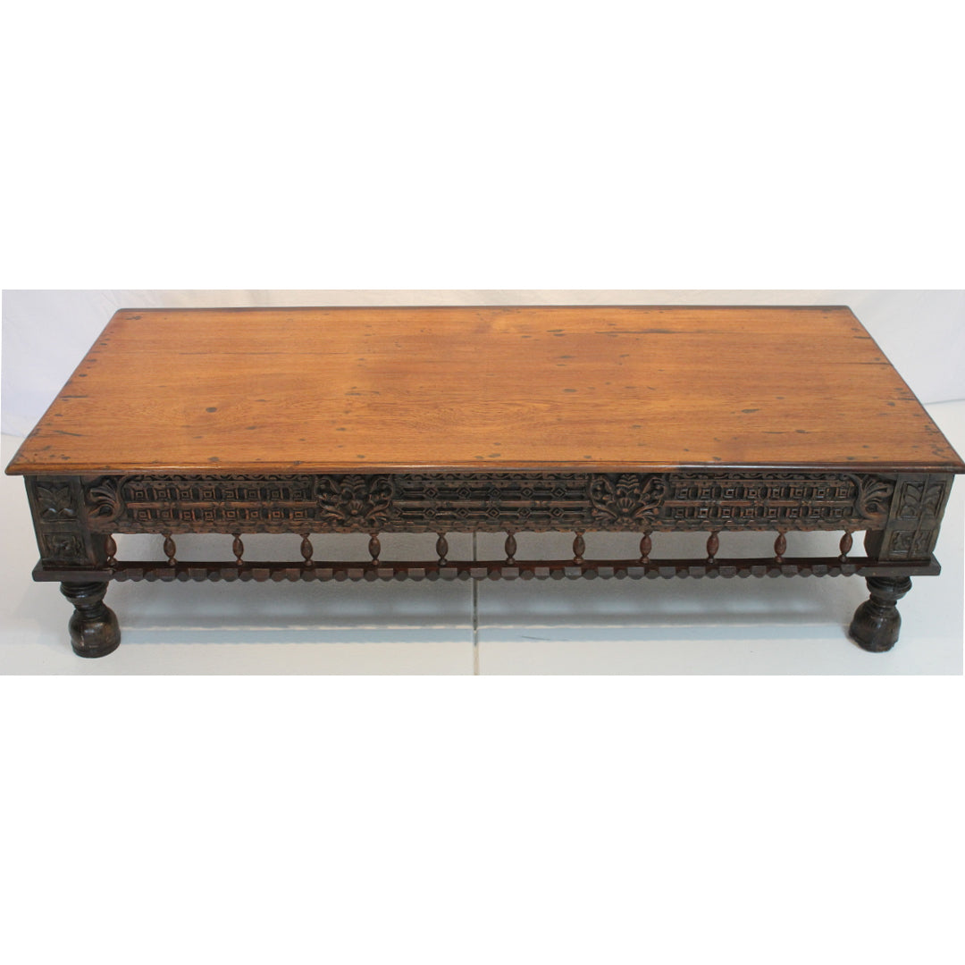 Antique Spanish Colonial Table Coffee Table | Work of Man